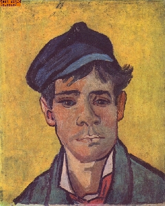 Junger Mann mit M�tze nach van Gogh
